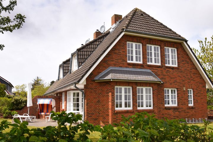 Das Haus Tampen in Norddorf auf Amrum in der Nordsee mit Ferienwohnungen